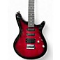 Used 2025 Rogue rocketeer Candy Red Burst Solid Body Electric Guitar