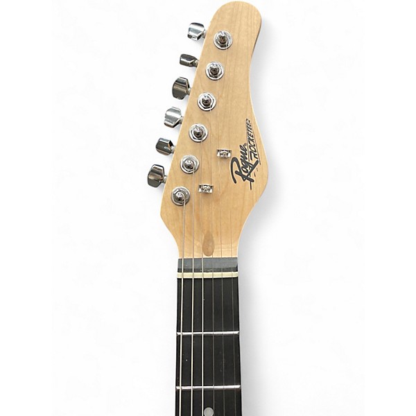 Used 2025 Rogue rocketeer Candy Red Burst Solid Body Electric Guitar