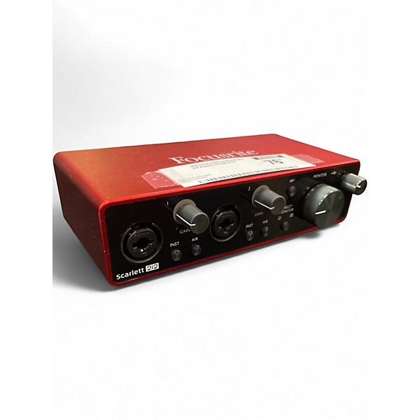 Used Focusrite Scarlett 2i2 Audio Interface