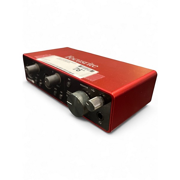 Used Focusrite Scarlett 2i2 Audio Interface