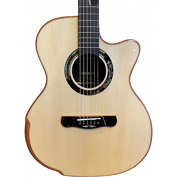 Used Merida A18GAC2 Natural Acoustic Electric Guitar