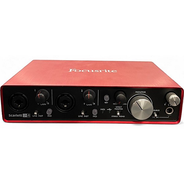 Used 2017 Focusrite Scarlett 2i4 2ND GEN Audio Interface