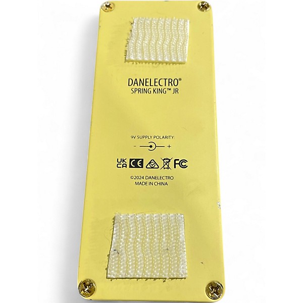 Used Danelectro Spring King Spring Reverb Effect Pedal