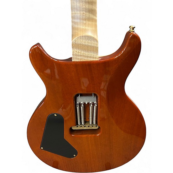 Used 2013 PRS SANTANA CUSTOM BUILT FOR USA BRAZILIAN ROSEWOOD Trans Amber Solid Body Electric Guitar