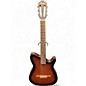 Used Ibanez FRH10N Brown Sunburst Classical Acoustic Electric Guitar thumbnail