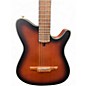 Used Ibanez FRH10N Brown Sunburst Classical Acoustic Electric Guitar
