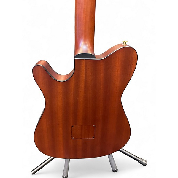 Used Ibanez FRH10N Brown Sunburst Classical Acoustic Electric Guitar