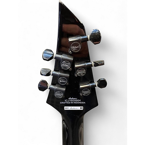 Used Jackson X Series SLATHXMG3-6 Black Solid Body Electric Guitar
