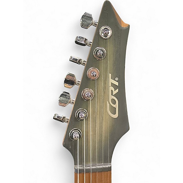 Used Cort X700 Triality Black Burst Solid Body Electric Guitar