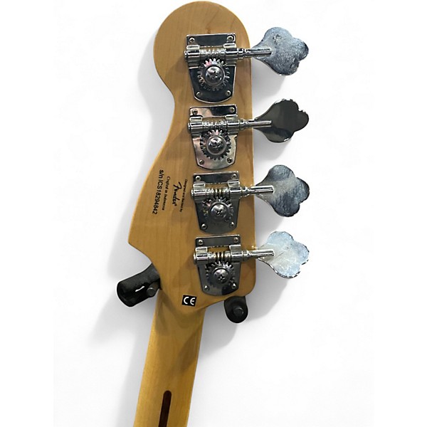 Used Squier Vintage Modified Fretless Precision Bass SUNBURST Electric Bass Guitar