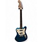 Used Squier PARANORMAL SUPER-SONIC BLUE SPARKLE Solid Body Electric Guitar thumbnail