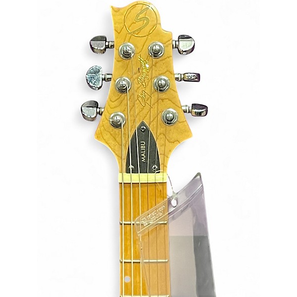 Used Greg Bennett Design by Samick MALIBU Metallic Red Solid Body Electric Guitar