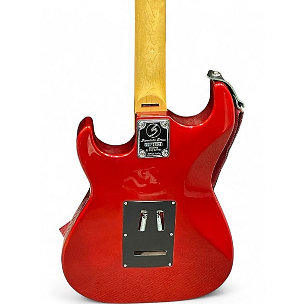 Used Greg Bennett Design by Samick MALIBU Metallic Red Solid Body Electric Guitar