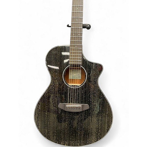 Used Breedlove Rainforest S African Mahognay Black Gold Acoustic Electric Guitar