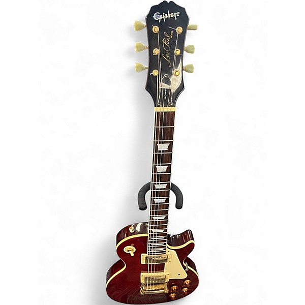 Used Epiphone Les Paul Standard Wine Red Solid Body Electric Guitar