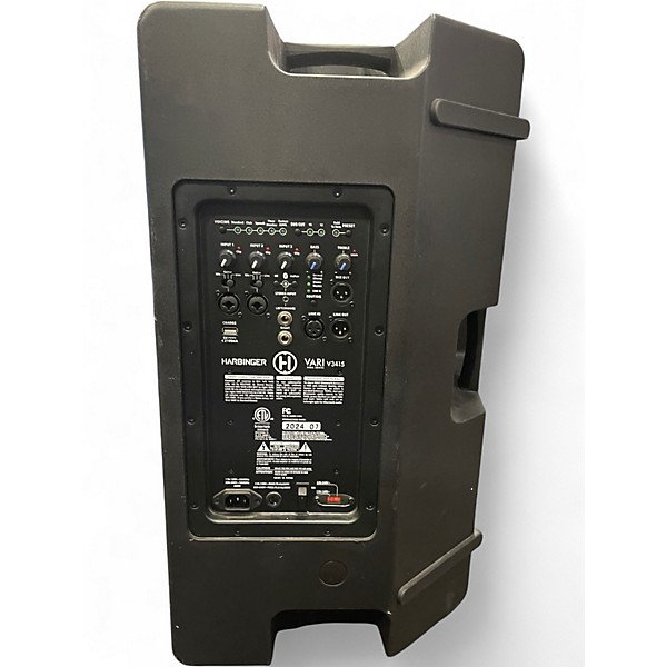 Used Harbinger VARI V3415 Powered Speaker