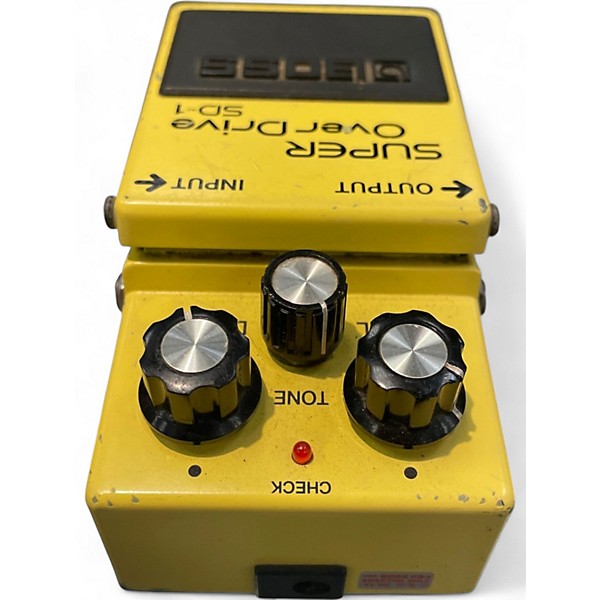 Used BOSS SD1 Super Overdrive Effect Pedal
