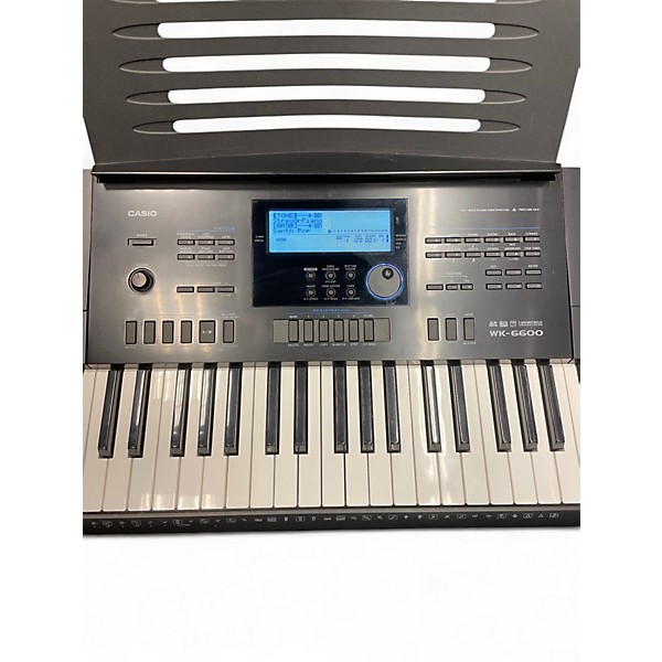 Used Casio WK6600 76 Key Portable Keyboard