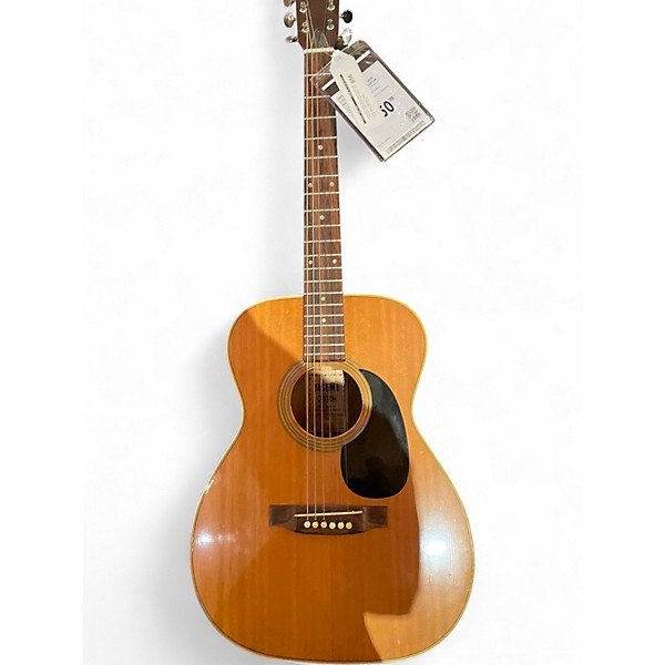 Vintage 1975 Yasuma Custom yasuma Vintage Natural Acoustic Guitar