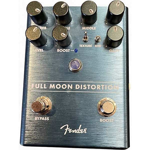Used Fender FULL MOON DISTORTION Effect Pedal