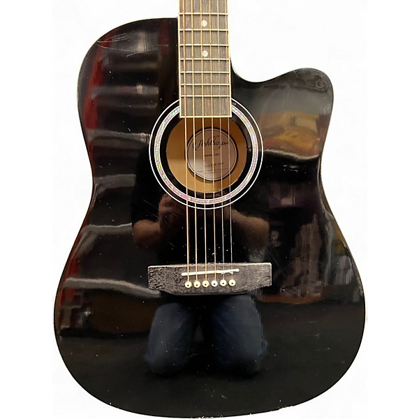 Used Ashthorpe C85 Black Acoustic Guitar