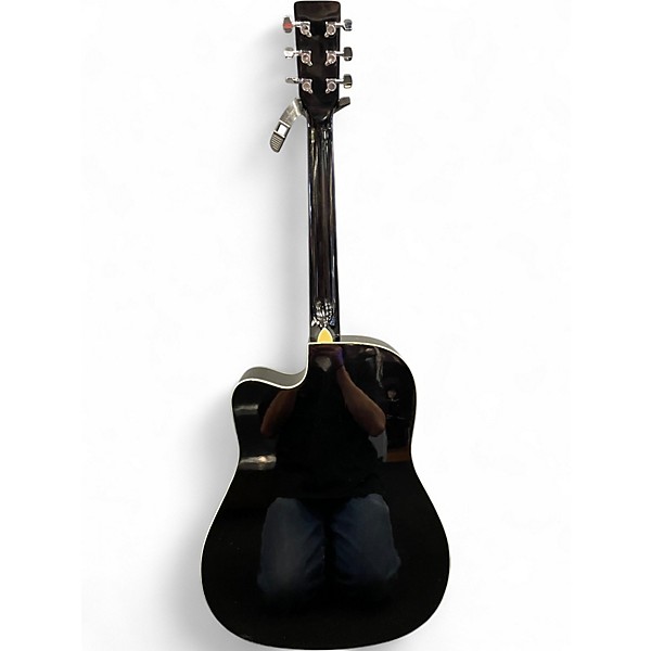 Used Ashthorpe C85 Black Acoustic Guitar