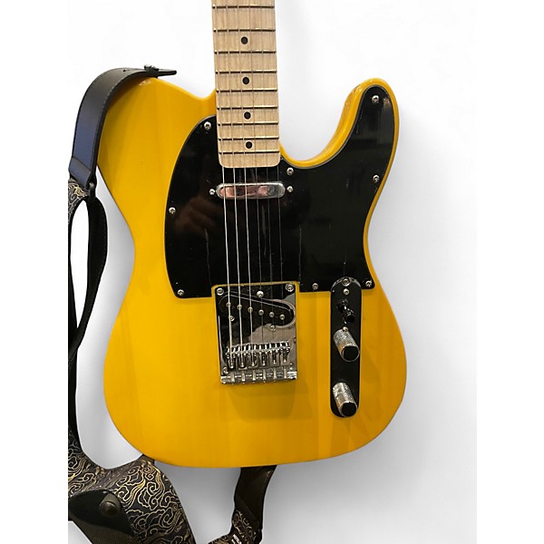 Used Squier Affinity Telecaster Butterscotch Blonde Solid Body Electric Guitar