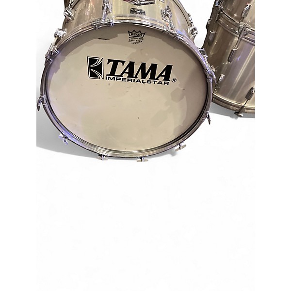 Used TAMA 9 Piece 1980's Imperialstar Silver Drum Kit