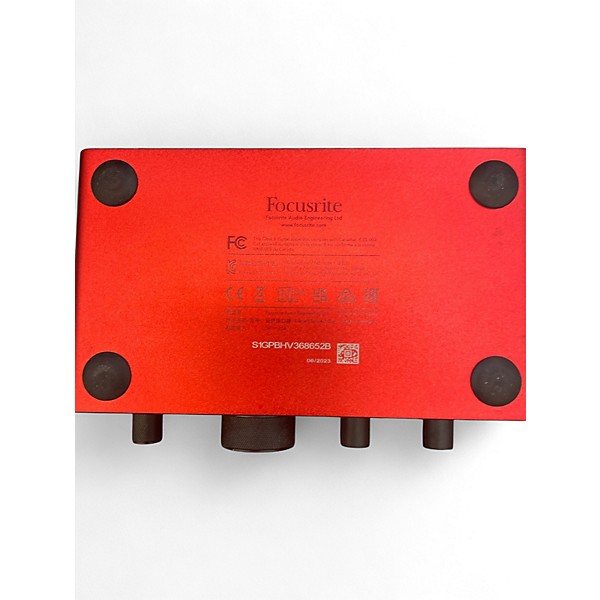 Used Focusrite Scarlett Solo Gen 4 Audio Interface