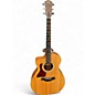 Used Taylor 114CE Left Handed Natural Acoustic Electric Guitar thumbnail