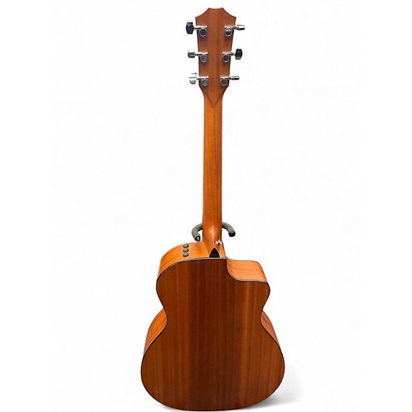 Used Taylor 114CE Left Handed Natural Acoustic Electric Guitar