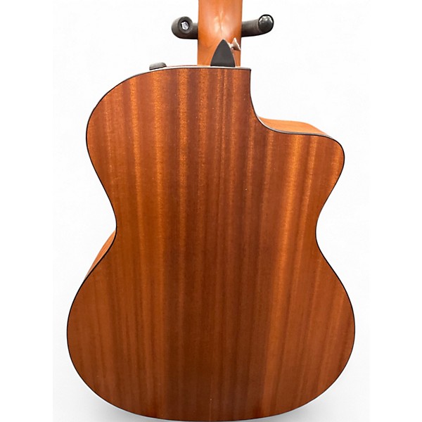 Used Taylor 114CE Left Handed Natural Acoustic Electric Guitar