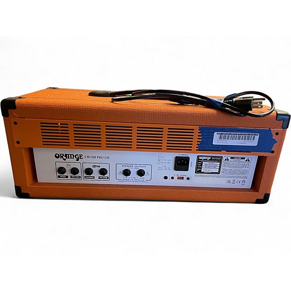 Used Orange Amplifiers CR120H Crush Pro 120W Solid State Guitar Amp Head