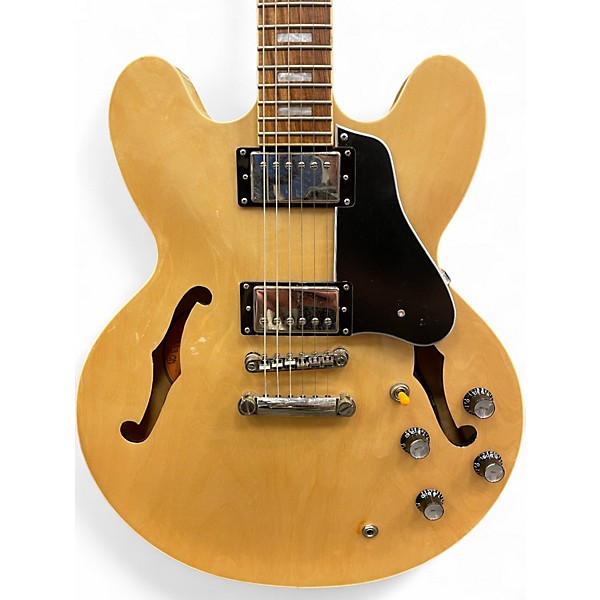 Used Epiphone ES-335 PRO Natural Hollow Body Electric Guitar