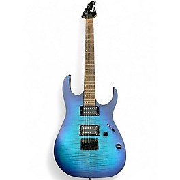 Used Ibanez RG6003FM Sapphire Blue Trans Solid Body Electric Guitar