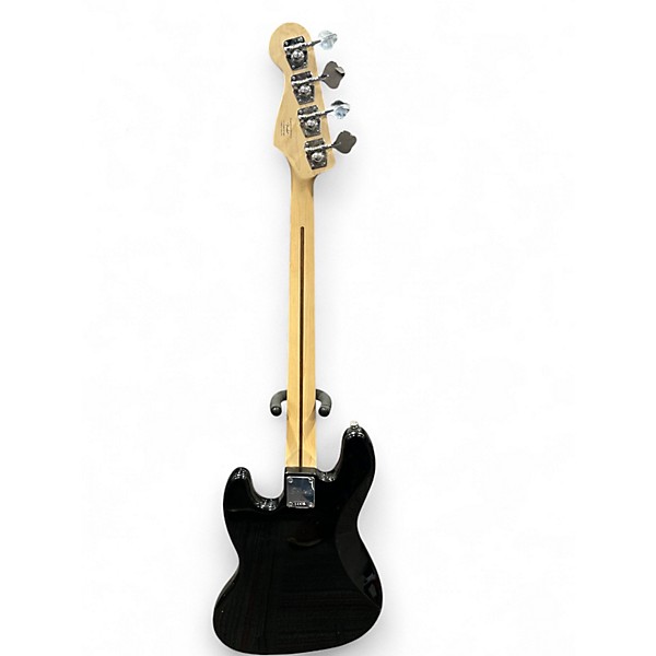 Used Squier Affinity Jazz Bass Black Electric Bass Guitar