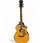 Used Taylor 814CE DLX Natural Acoustic Electric Guitar thumbnail