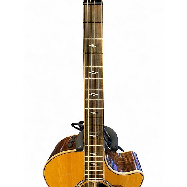 Used Taylor 814CE DLX Natural Acoustic Electric Guitar