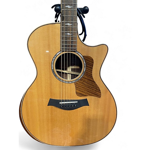 Used Taylor 814CE DLX Natural Acoustic Electric Guitar