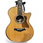 Used Taylor 814CE DLX Natural Acoustic Electric Guitar