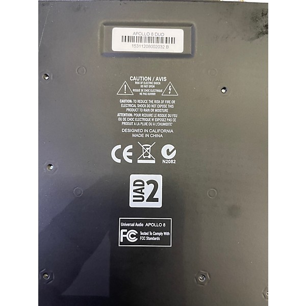 Used Universal Audio Apollo 8 with Duo Processing Audio Interface