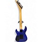 Used Jackson JS34Q Dinky DKAM Trans Blue Solid Body Electric Guitar