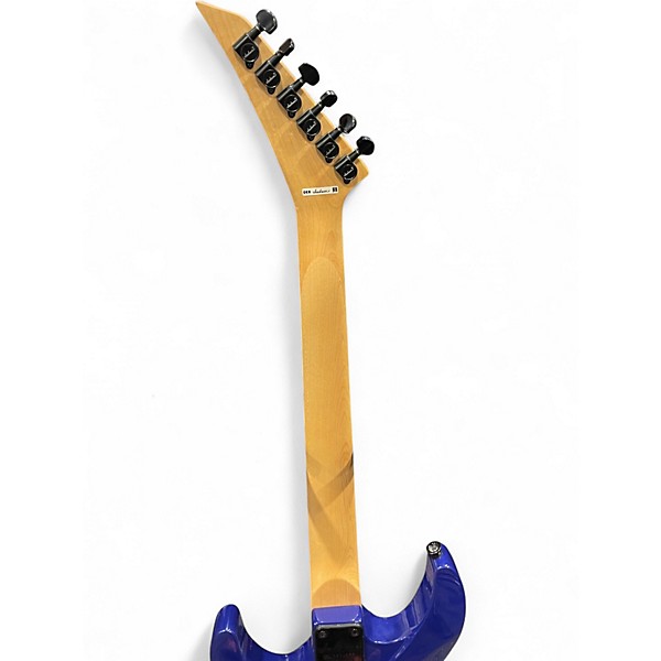 Used Jackson JS34Q Dinky DKAM Trans Blue Solid Body Electric Guitar