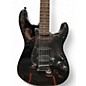 Used Squier FSR BULLET STRATOCASTER HSS Metallic Black Solid Body Electric Guitar