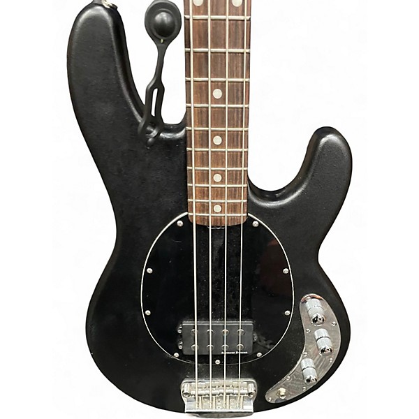 Used Ernie Ball Music Man Stingray SUB Bass Black Electric Bass Guitar
