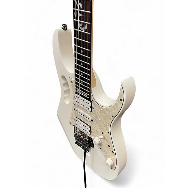 Used Ibanez JEMJR White Solid Body Electric Guitar