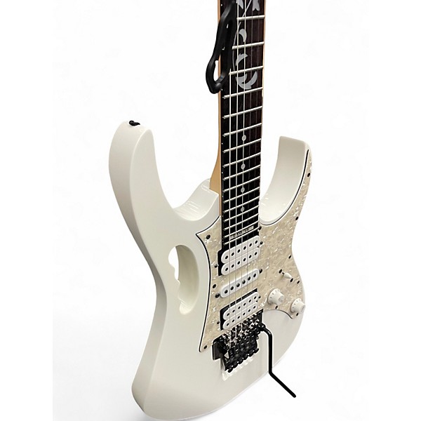 Used Ibanez JEMJR White Solid Body Electric Guitar