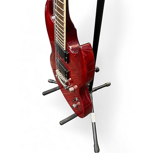 Used ESP LTD VIPER 200FM Red Solid Body Electric Guitar