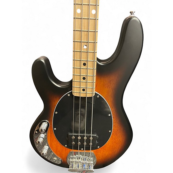 Used Sterling by Music Man Sub 4  LH 2 Tone Sunburst Electric Bass Guitar