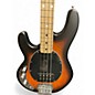 Used Sterling by Music Man Sub 4  LH 2 Tone Sunburst Electric Bass Guitar